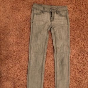American Eagle Grey Skinny Jeans